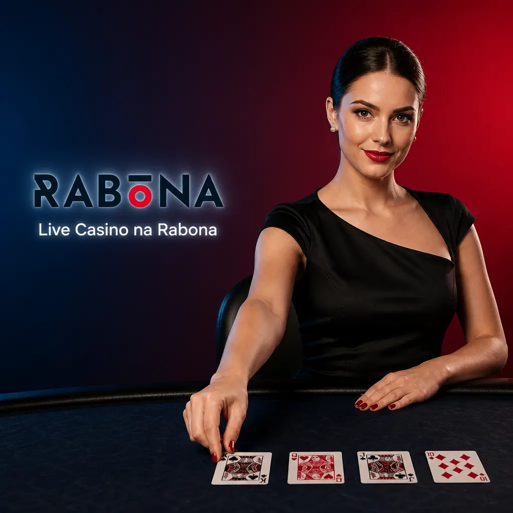 Live Casino na Rabona – ruleta, blackjack, baccarat, poker a herní show se skutečnými dealery naživo