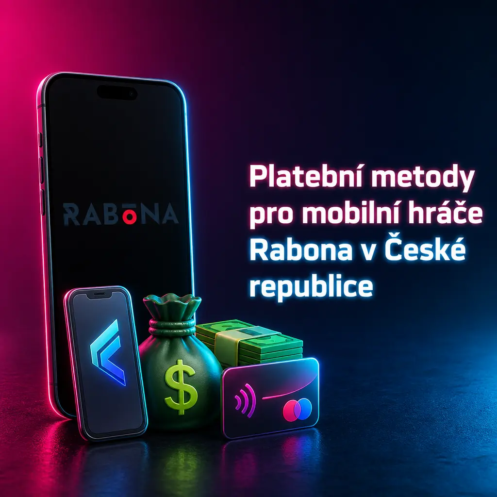 Platební metody Rabona casina pro mobilní hráče v ČR - vklady od 250 CZK, výběry od 500 CZK