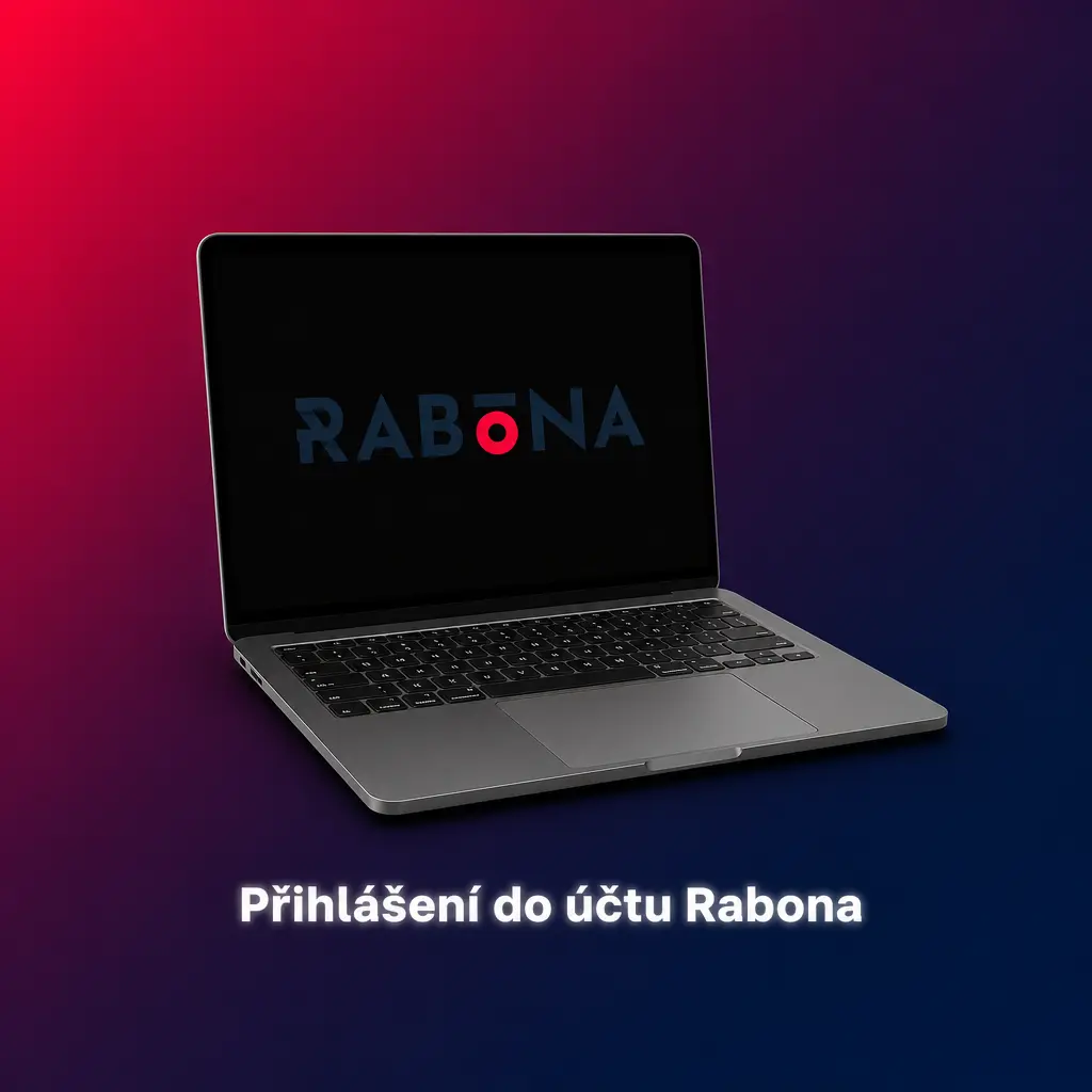Přihlášení do účtu Rabona – zadejte e-mail nebo telefon a heslo pro rychlý vstup na web