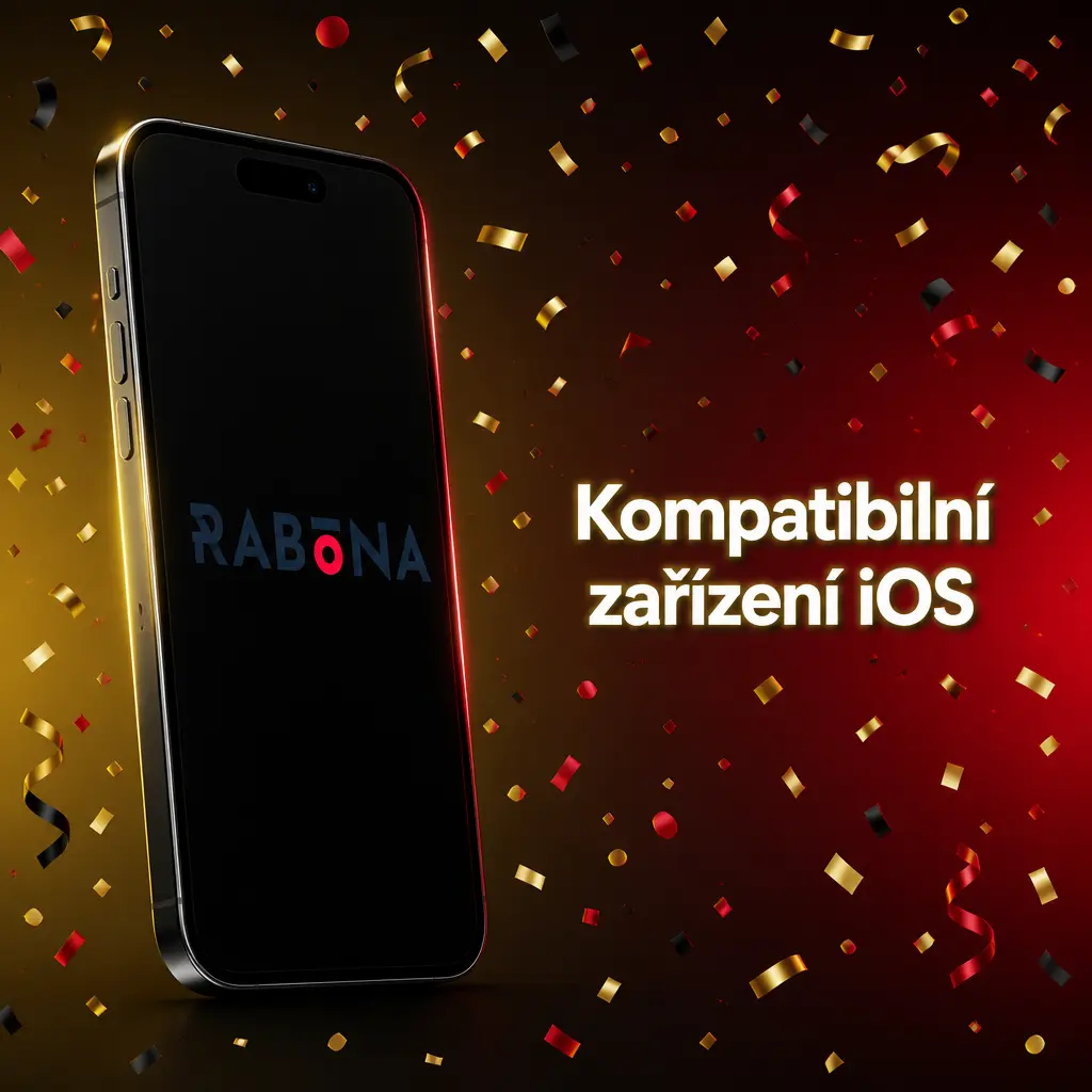 Kompatibilní iPhone modely pro Rabona aplikaci: řady X, 11, 12, 13, 14 a 15