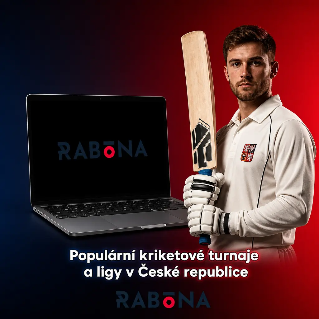 Přehled kriketových turnajů jako ICC World Cup, IPL a Ashes s možnostmi sázení na Rabona v ČR.