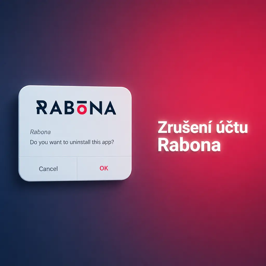 Návod na zrušení účtu Rabona přes podporu, ověření identity a potvrzení e-mailem